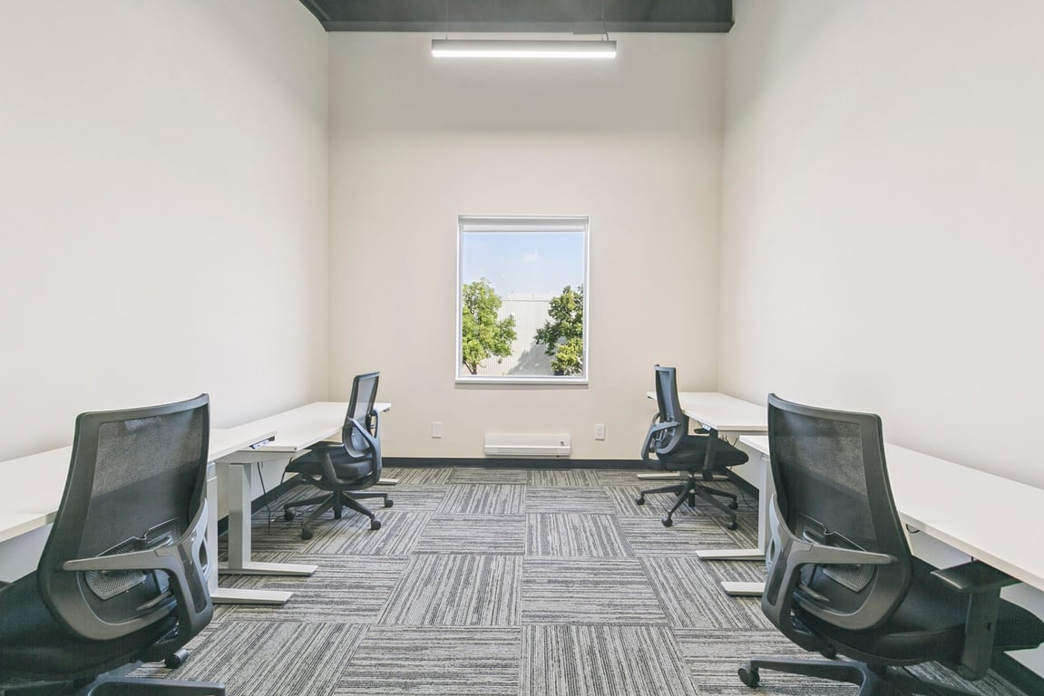 An interior shot of 4 Person Office