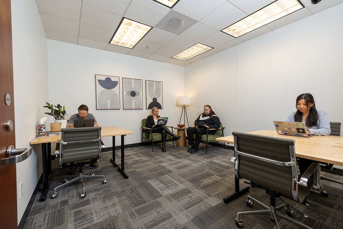An interior shot of Team Day Office