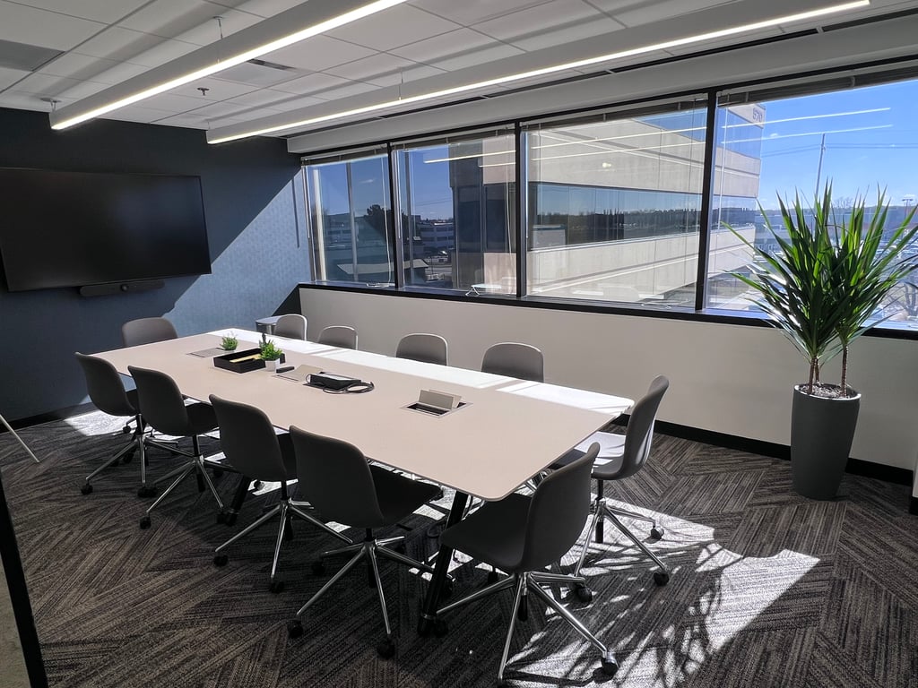 An interior shot of Cook Conference Room