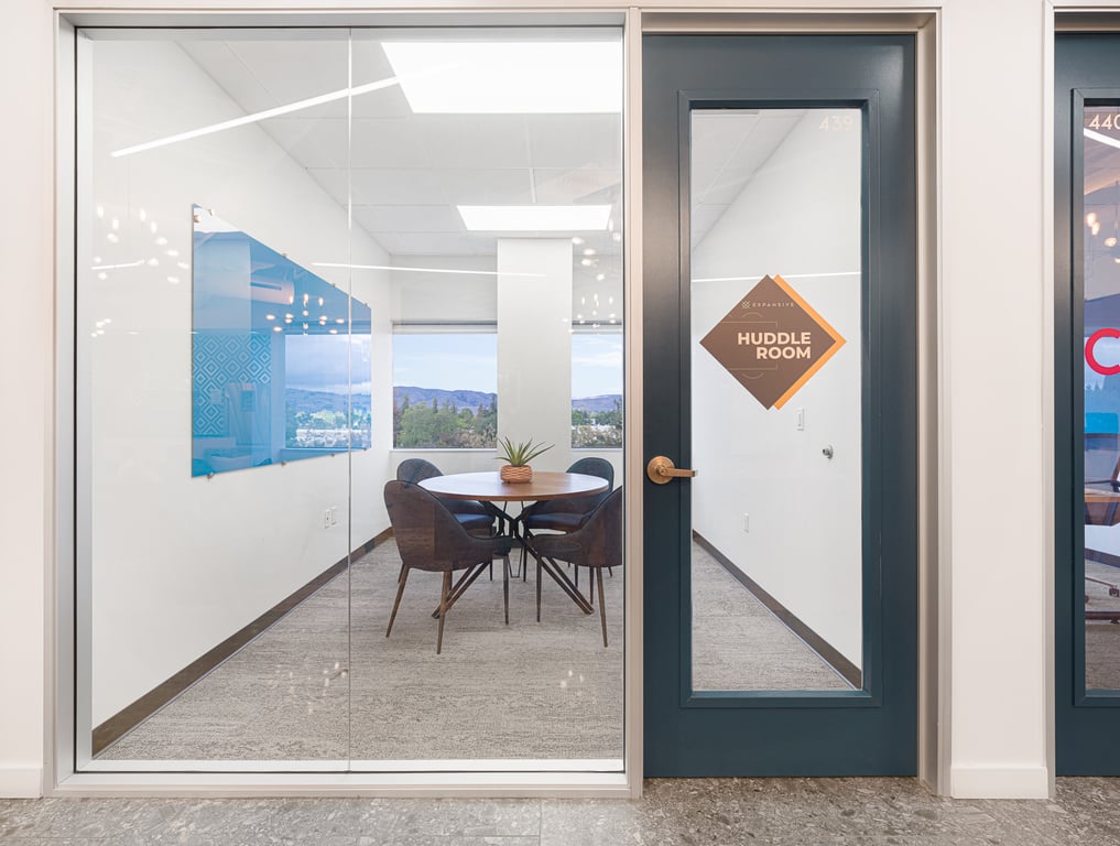 An interior shot of Huddle Room