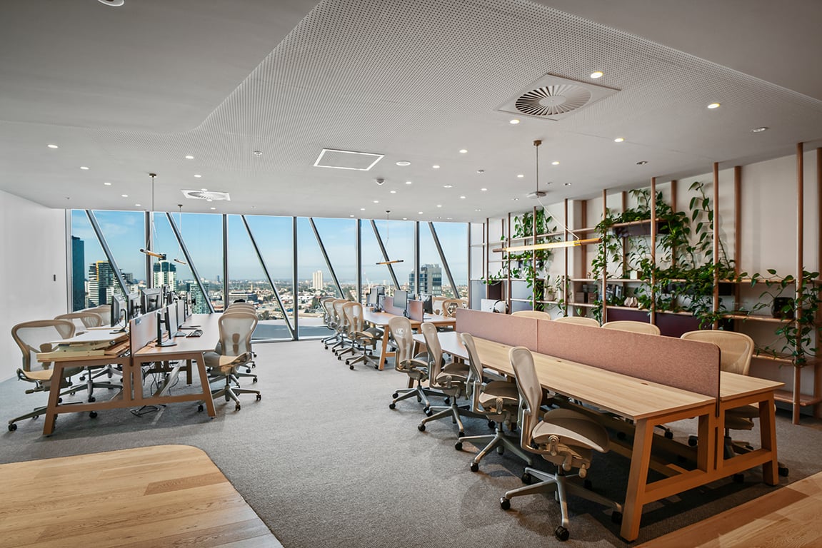 An interior shot of The Executive Centre - Collins Square
