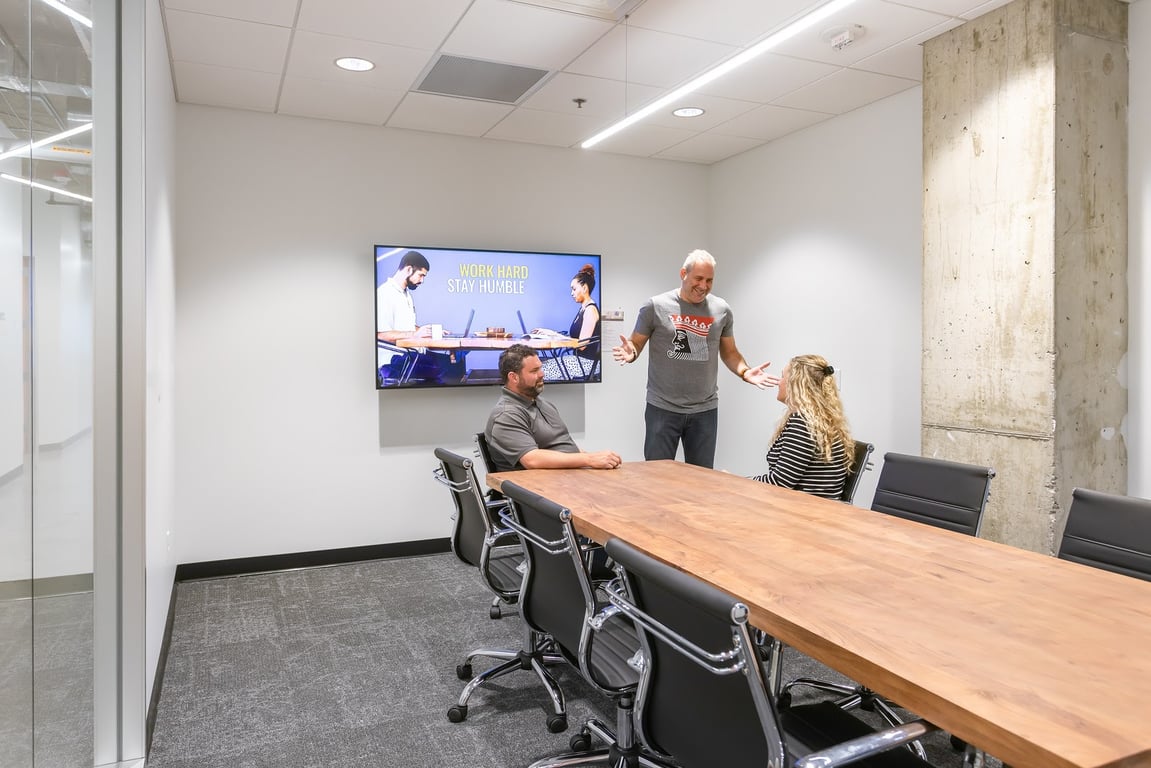 An interior shot of Conference Room 3