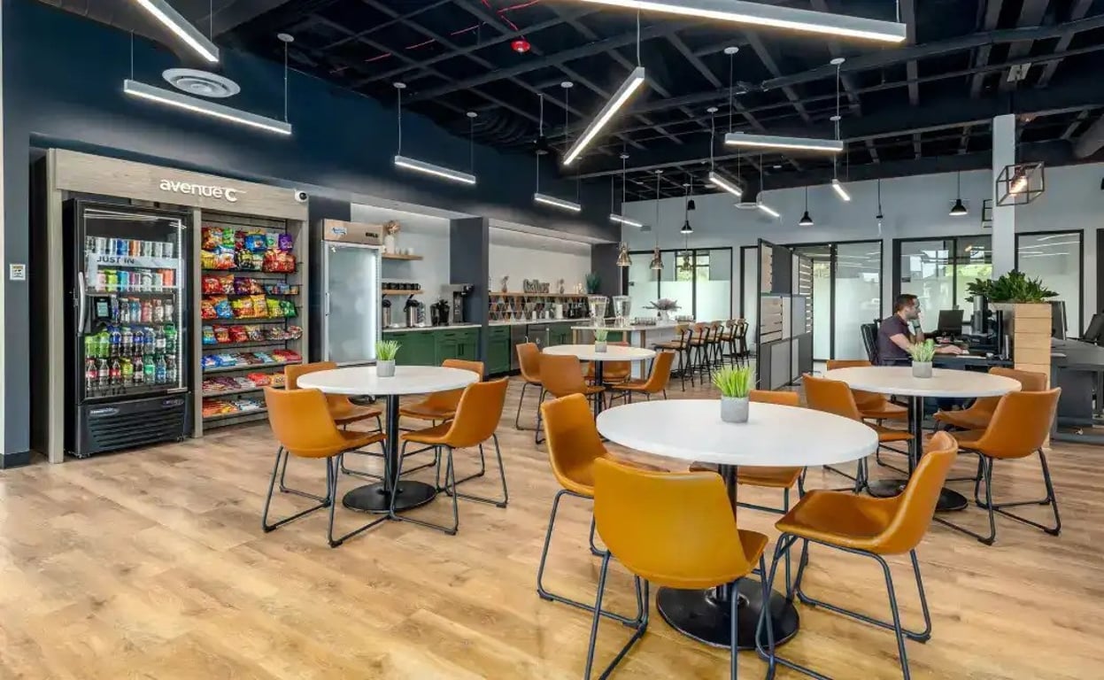 An interior shot of Venture X - Fort Mill