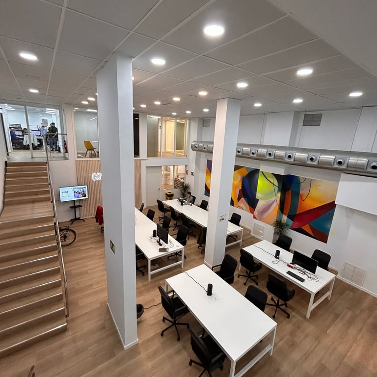 An interior shot of Cowork Up | Puerta del Mar