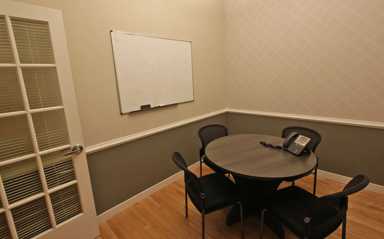 An interior shot of Small Meeting Room