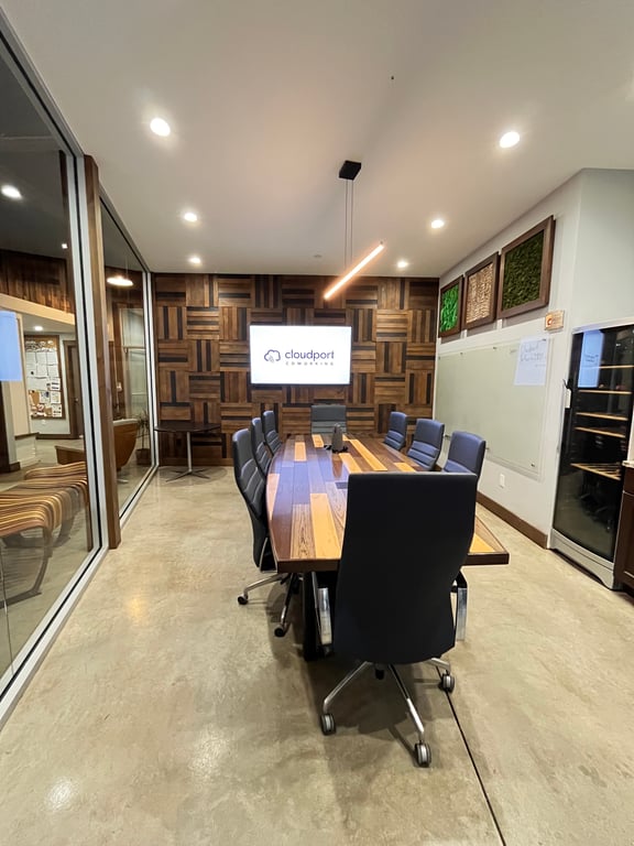 An interior shot of The Executive Board Room