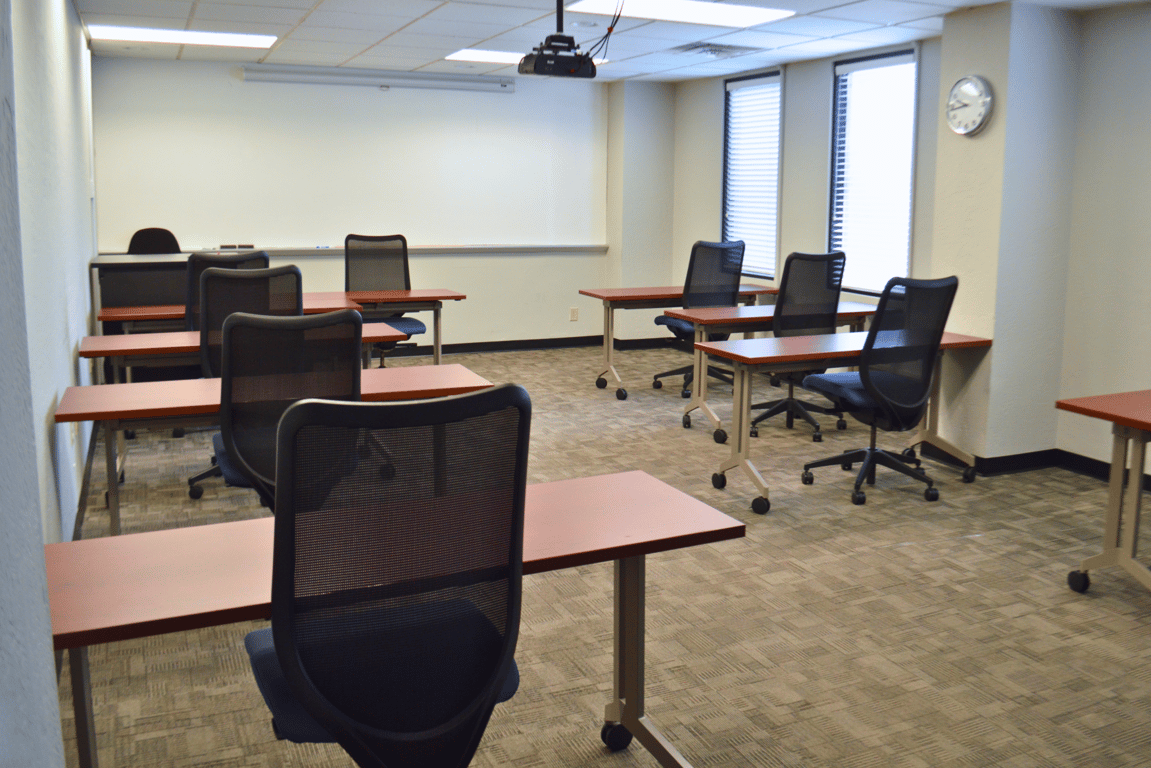 An interior shot of Jefferson Room