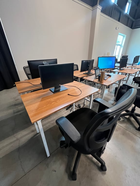 An interior shot of Dwell Coworking - Manchaca