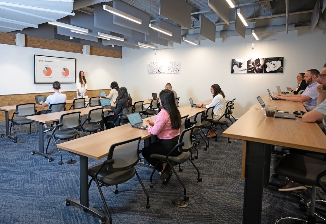 An interior shot of Conference Center Suite