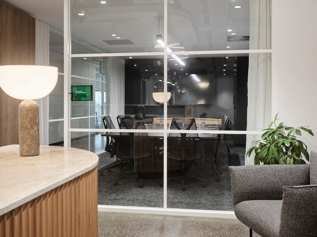 An interior shot of Collaboration Space