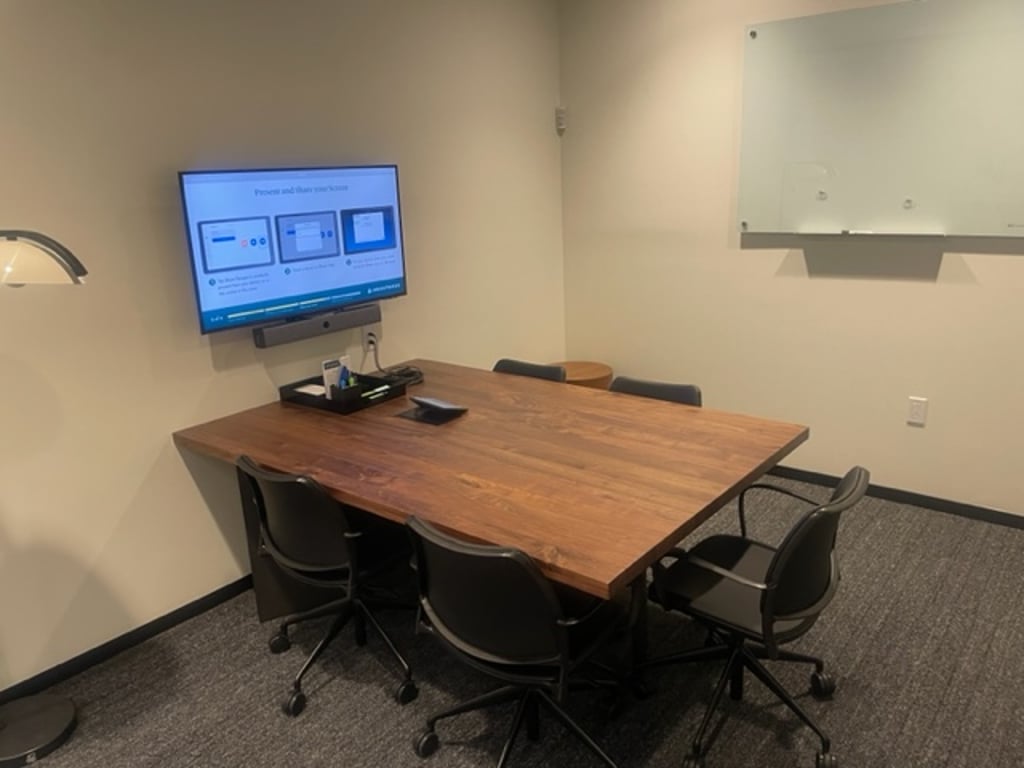 An interior shot of Conference 7-B