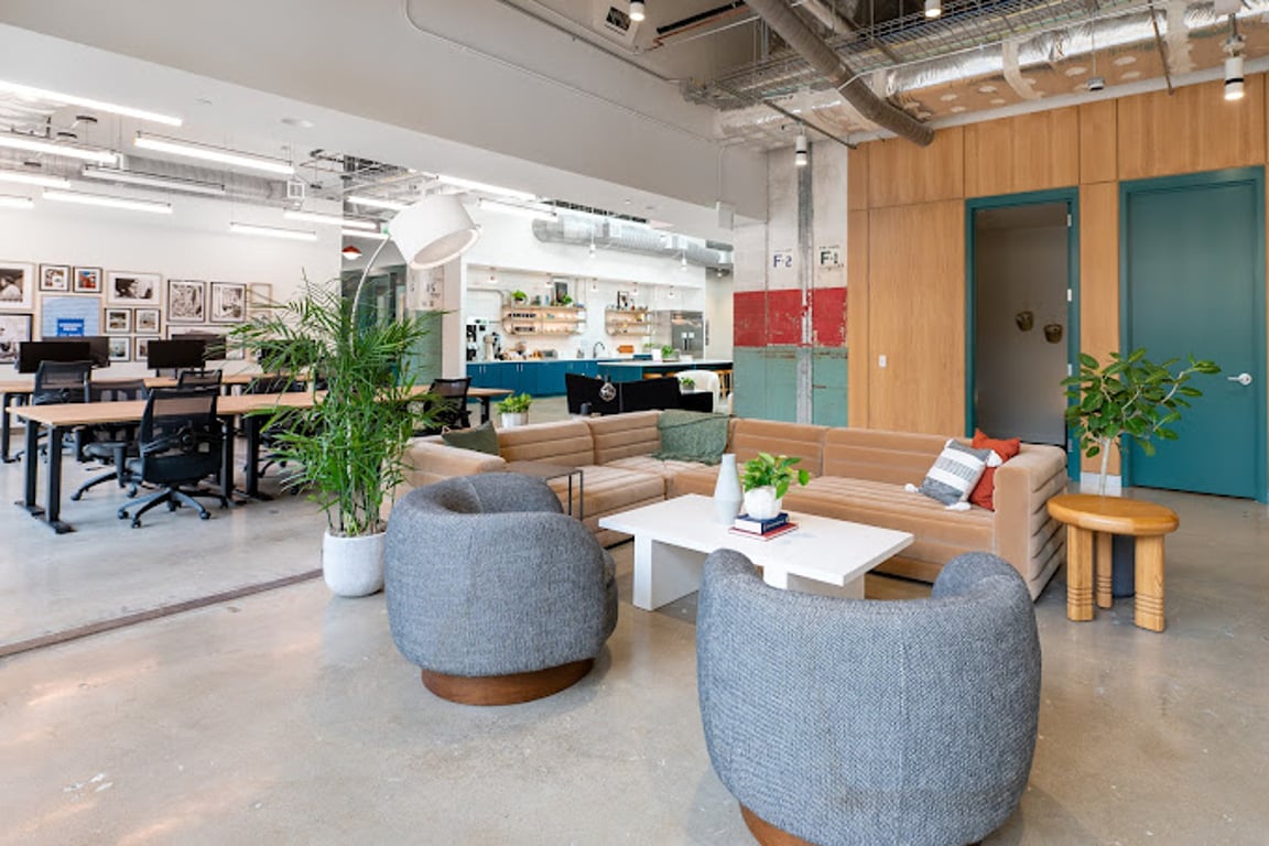 An interior shot of Common Desk - POST