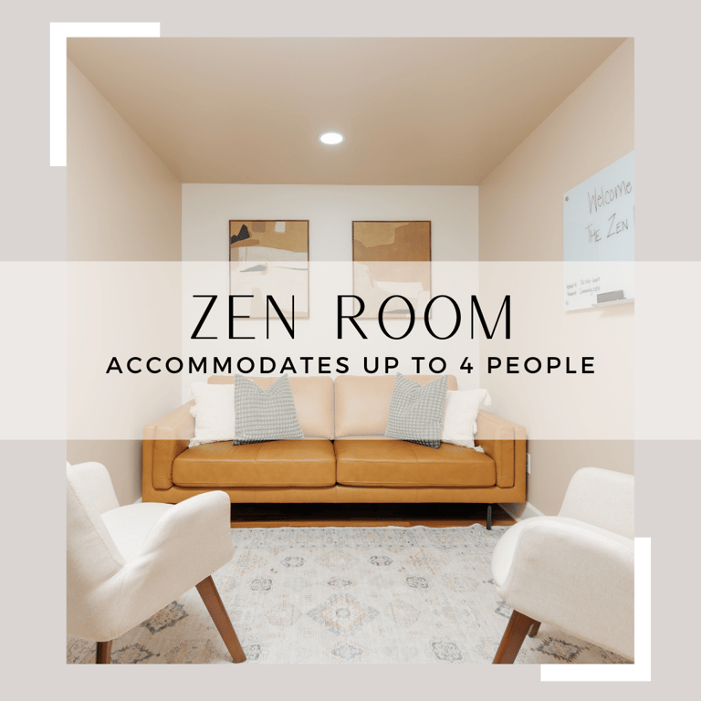 An interior shot of Zen Room