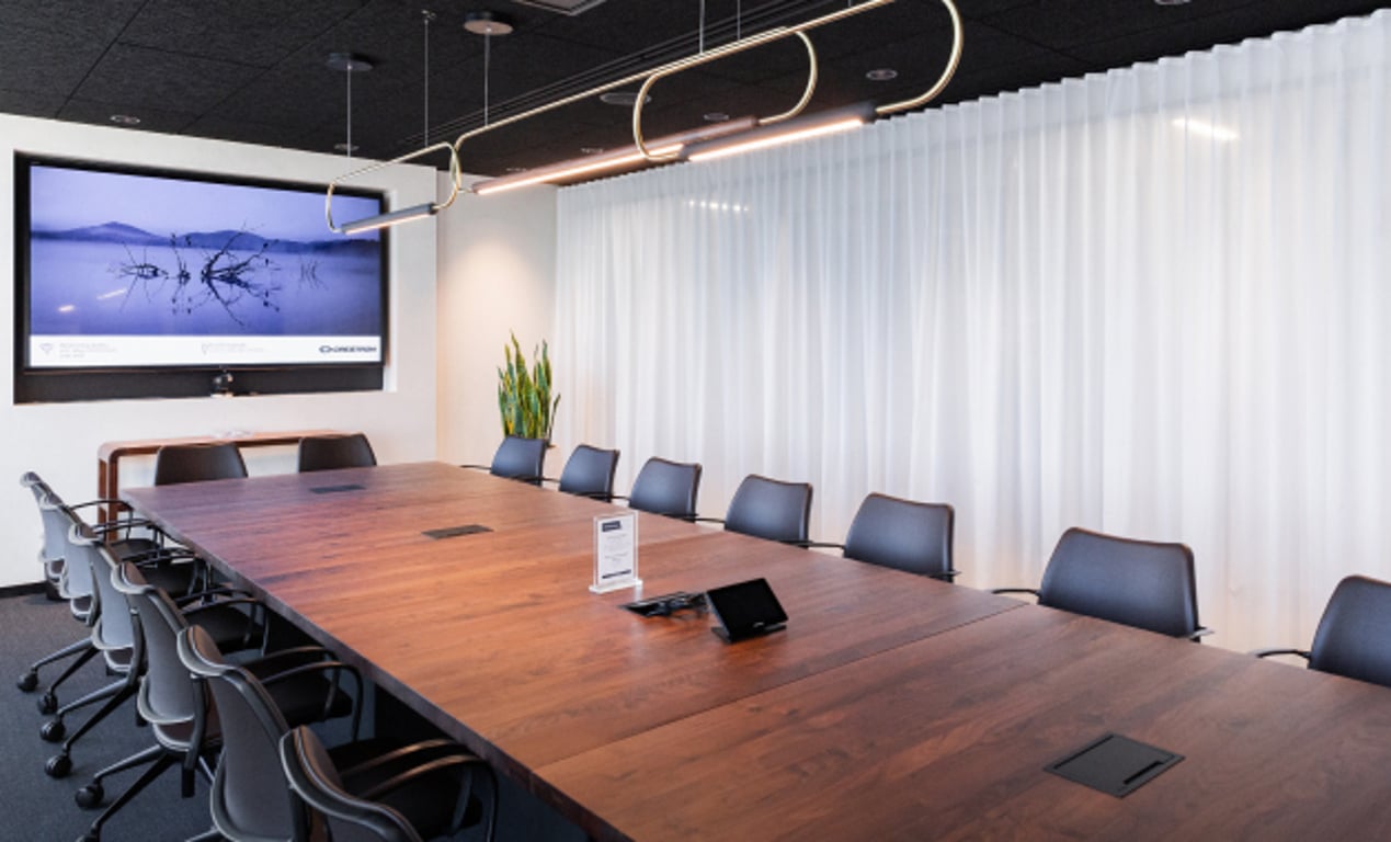 An interior shot of Conference A