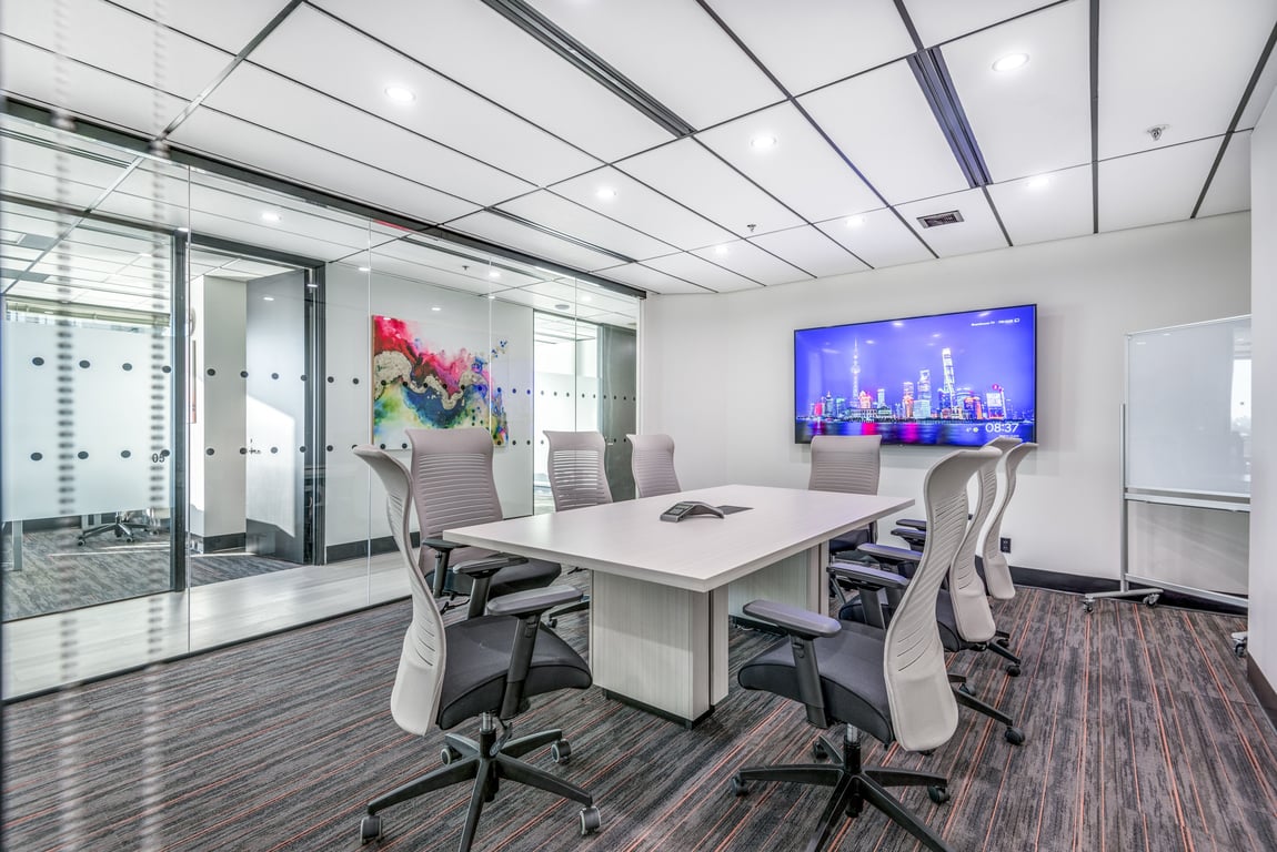 An interior shot of Professional Boardroom