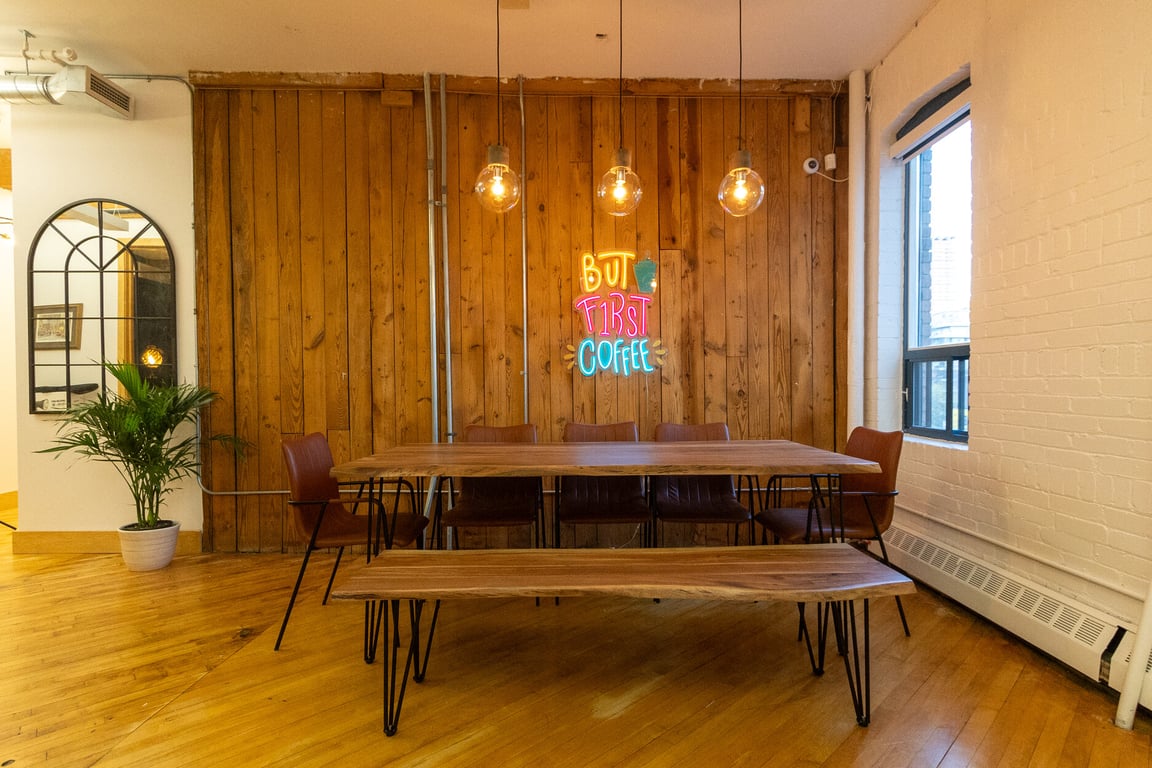 An interior shot of Squid Media Studios