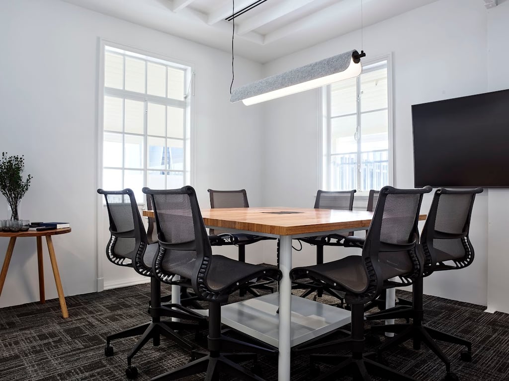 An interior shot of Strategy Space