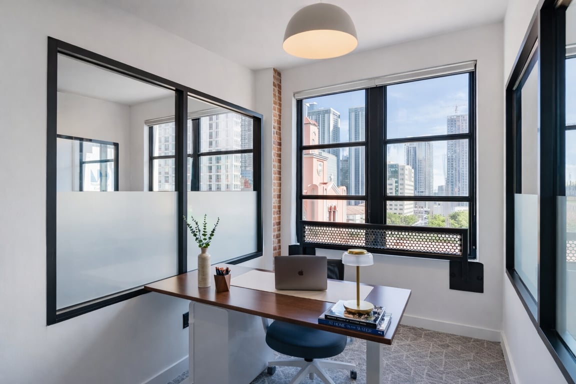An interior shot of Private Office for one - External View