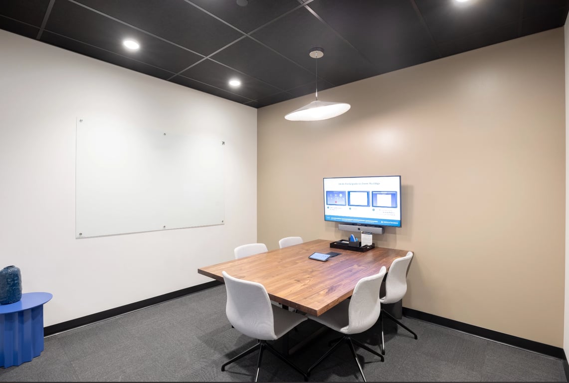 An interior shot of Conference Room E