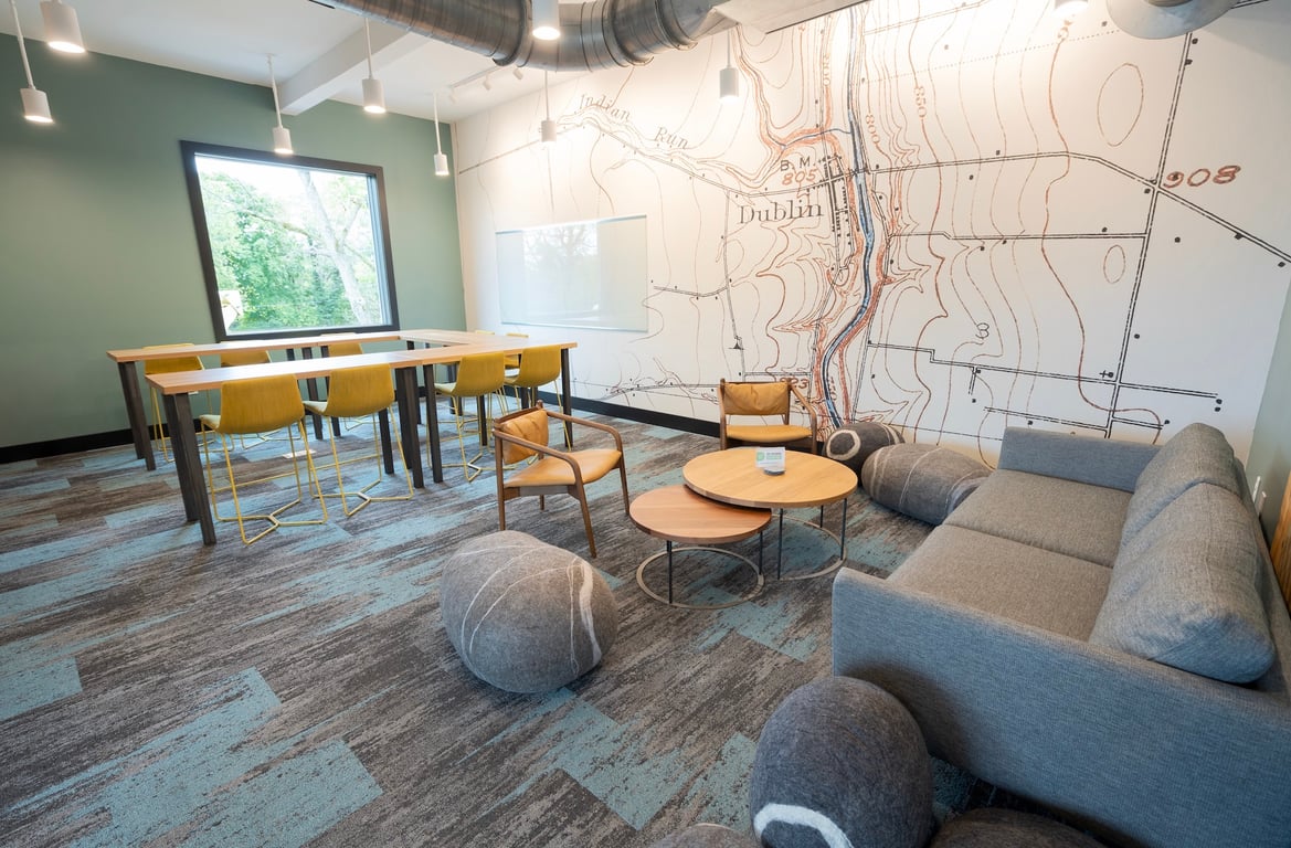 An interior shot of Riverstone Room