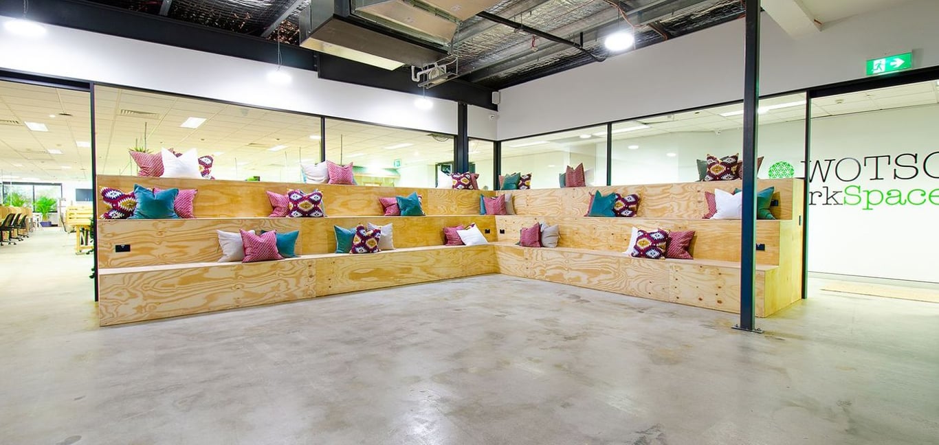 An interior shot of Event Space