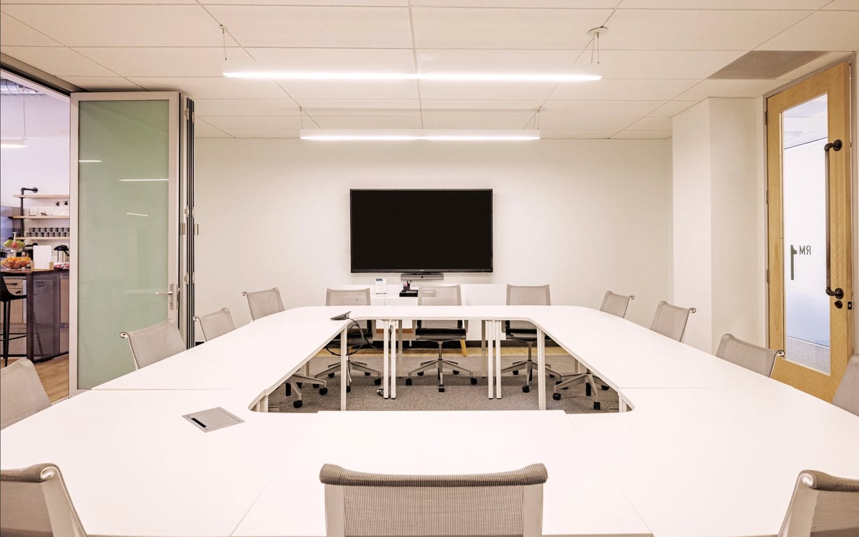 An interior shot of Conference Room 1