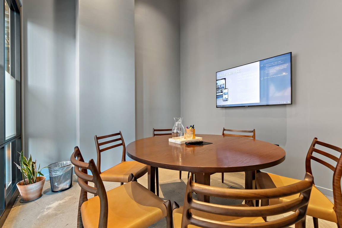An interior shot of Meeting Room 5