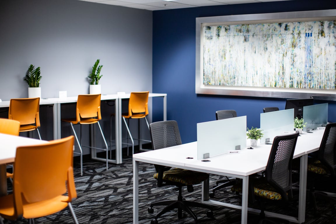 An interior shot of Pacific Workplaces - Oakland