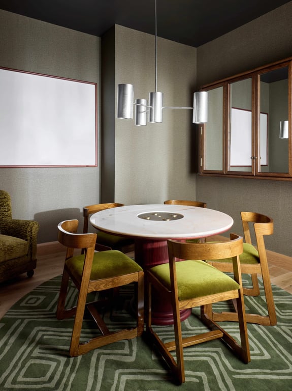 An interior shot of Lefcourt Room