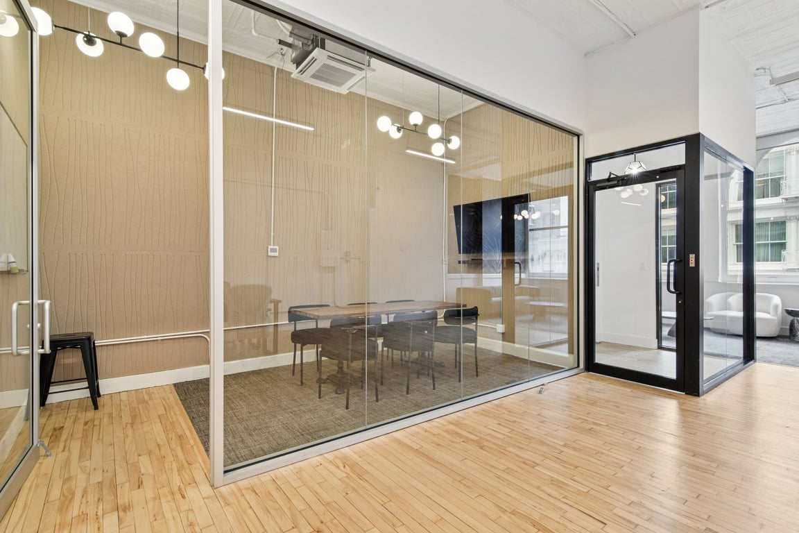 An interior shot of Soho Meeting Room 401 B