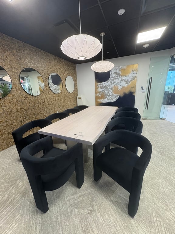 An interior shot of The Sowell Boardroom