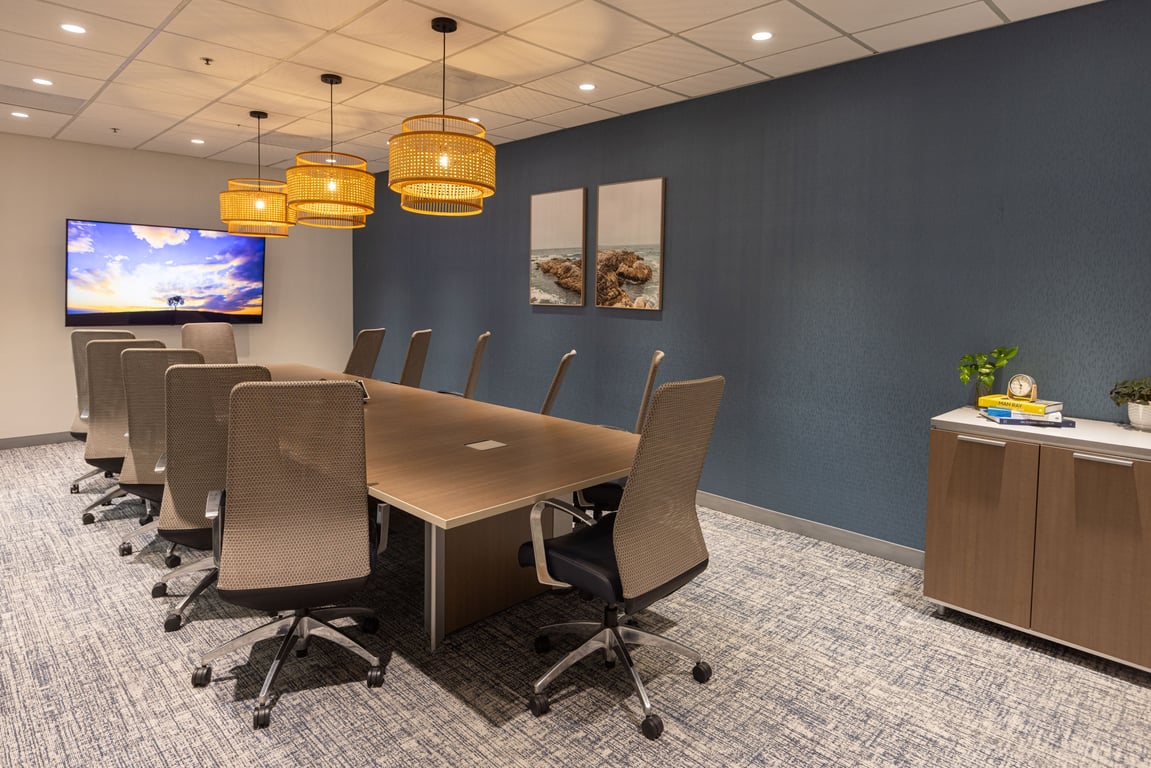 An interior shot of Shell Ridge Boardroom