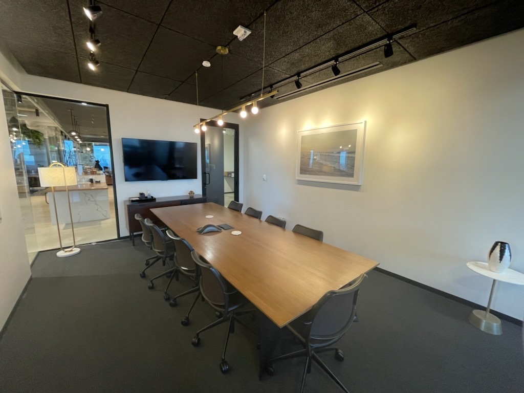 An interior shot of Conf Room B
