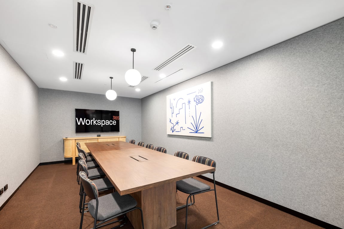 An interior shot of Meeting Room 2 - 8 person