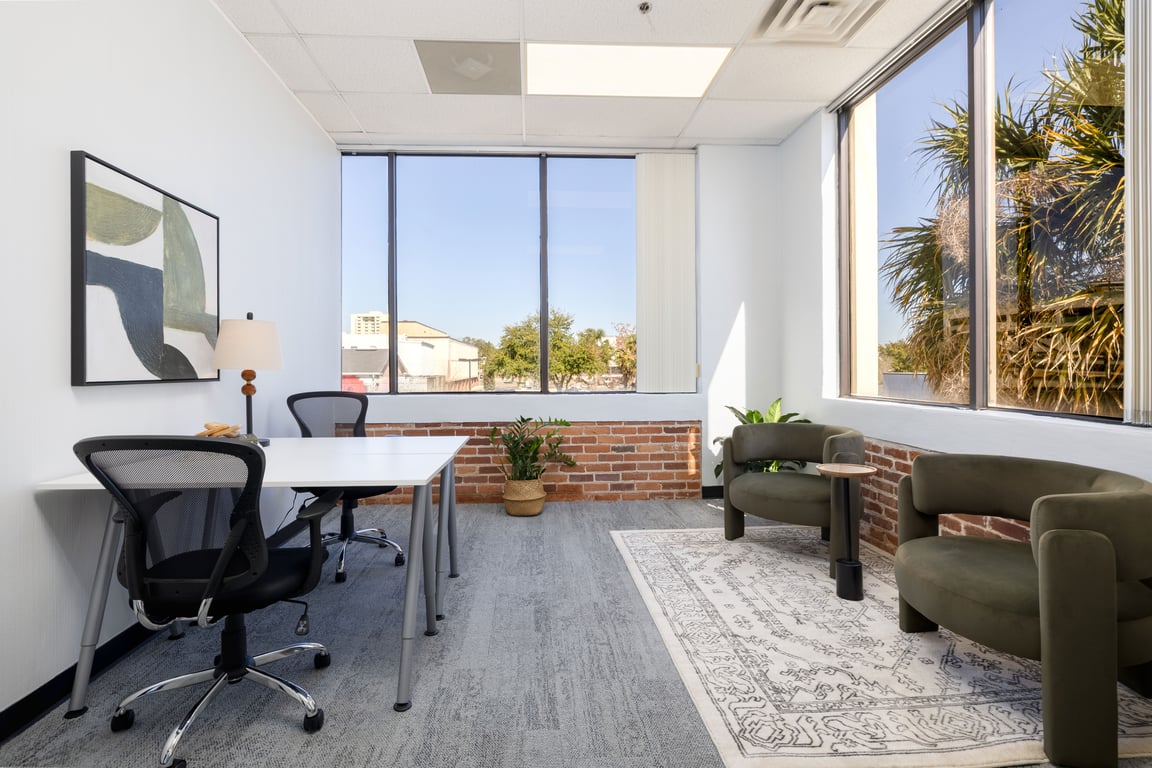 An interior shot of Private Day Office