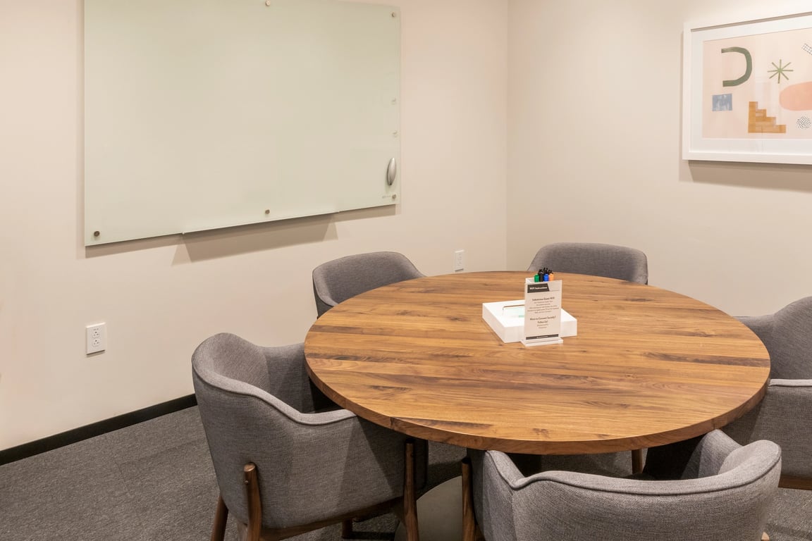 An interior shot of Conference F