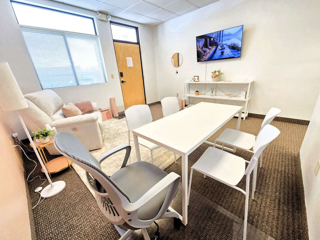 An interior shot of Ember WellSpace Meeting Room