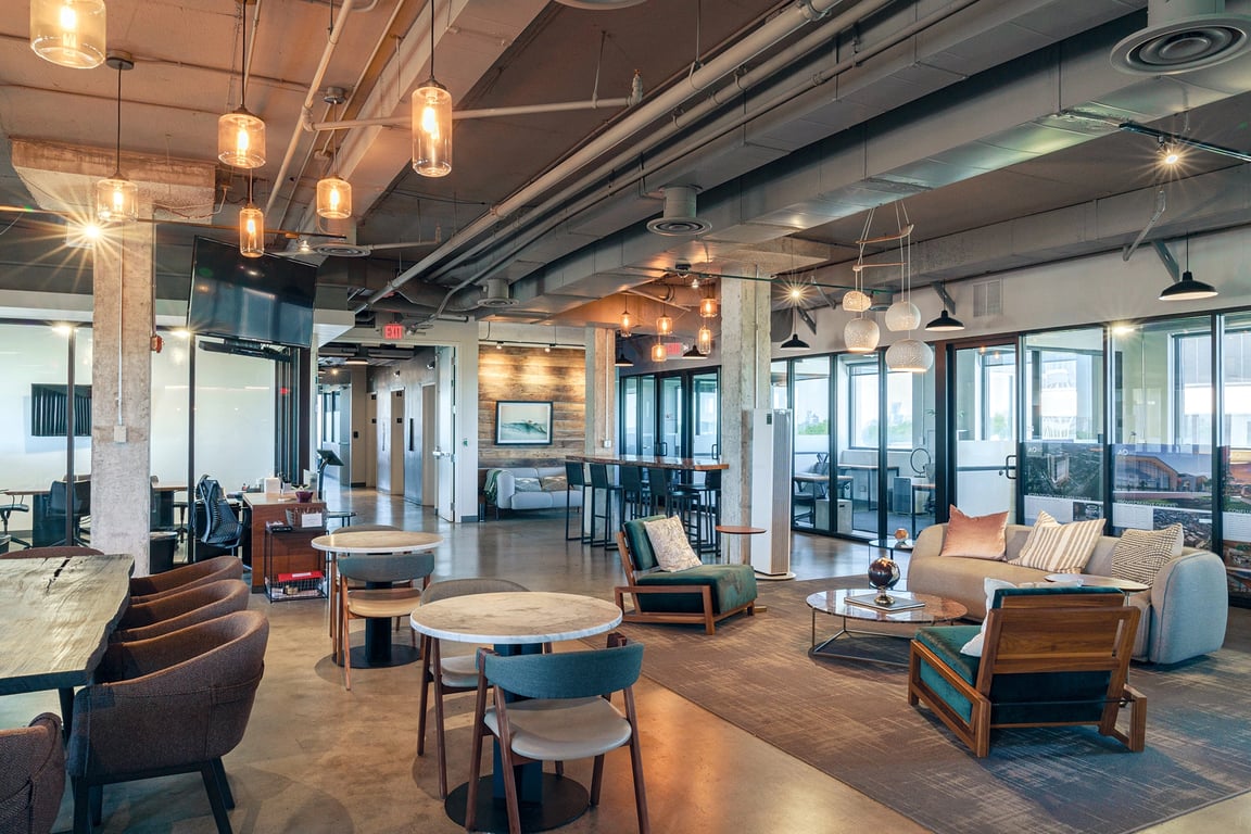 An interior shot of Industrious - Midtown 1447 Peachtree