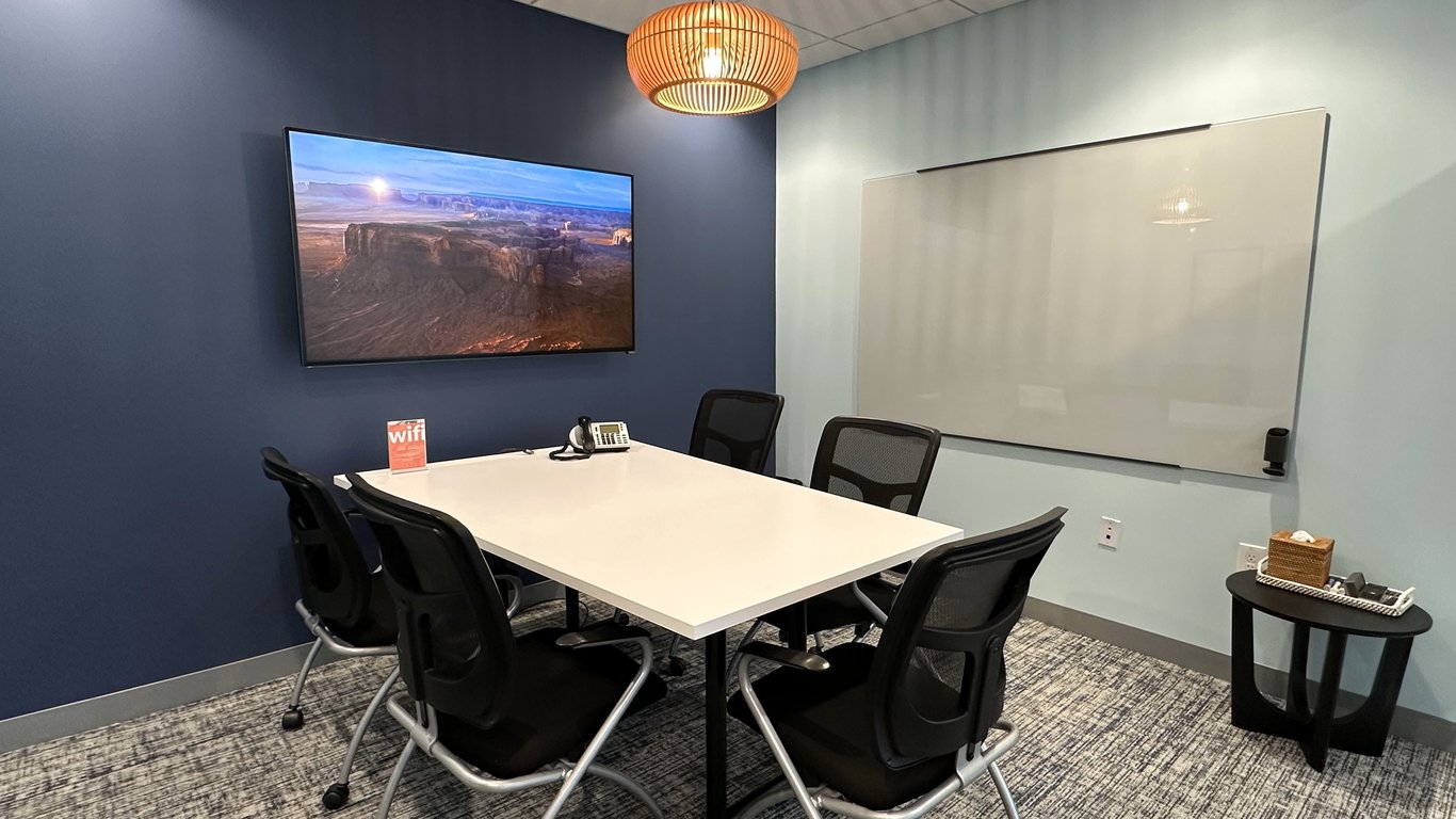 An interior shot of Freedom Conference Room