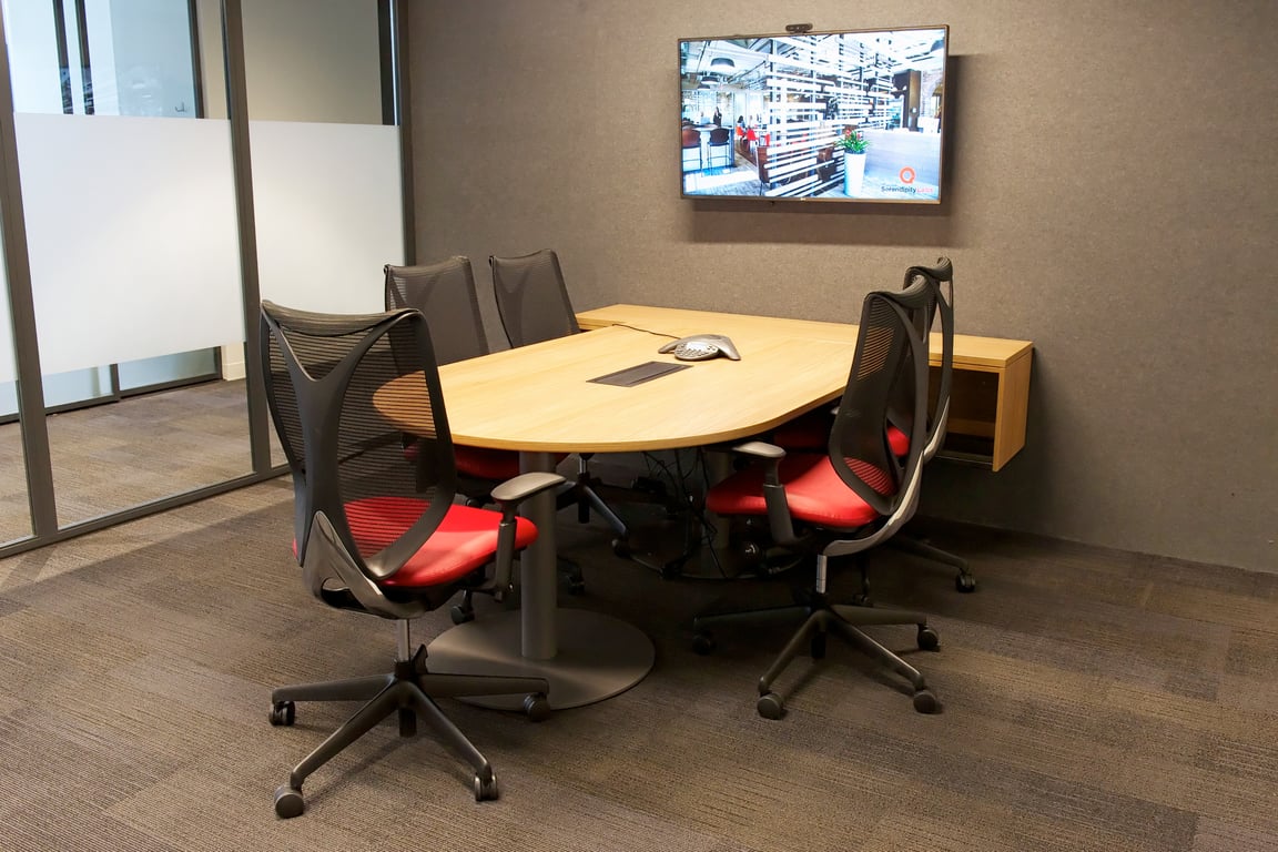 An interior shot of Electra Visual Studio