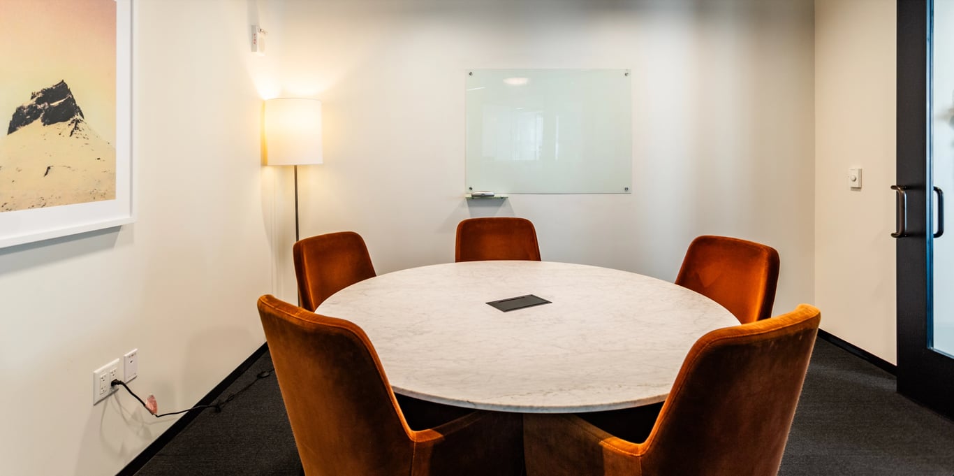 An interior shot of Room A