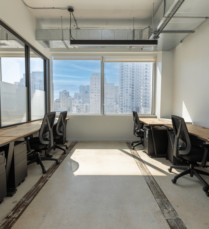 An interior shot of Daily 4 Person Office