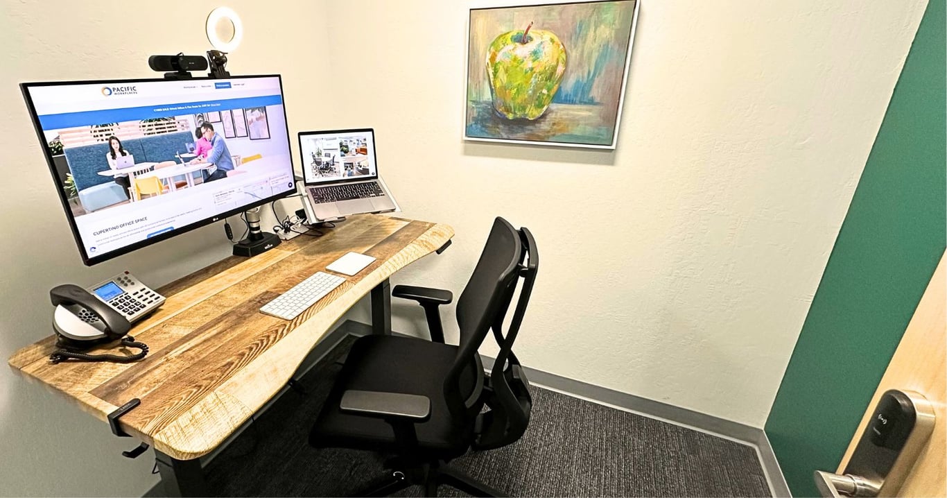 An interior shot of Cider Micro-Office