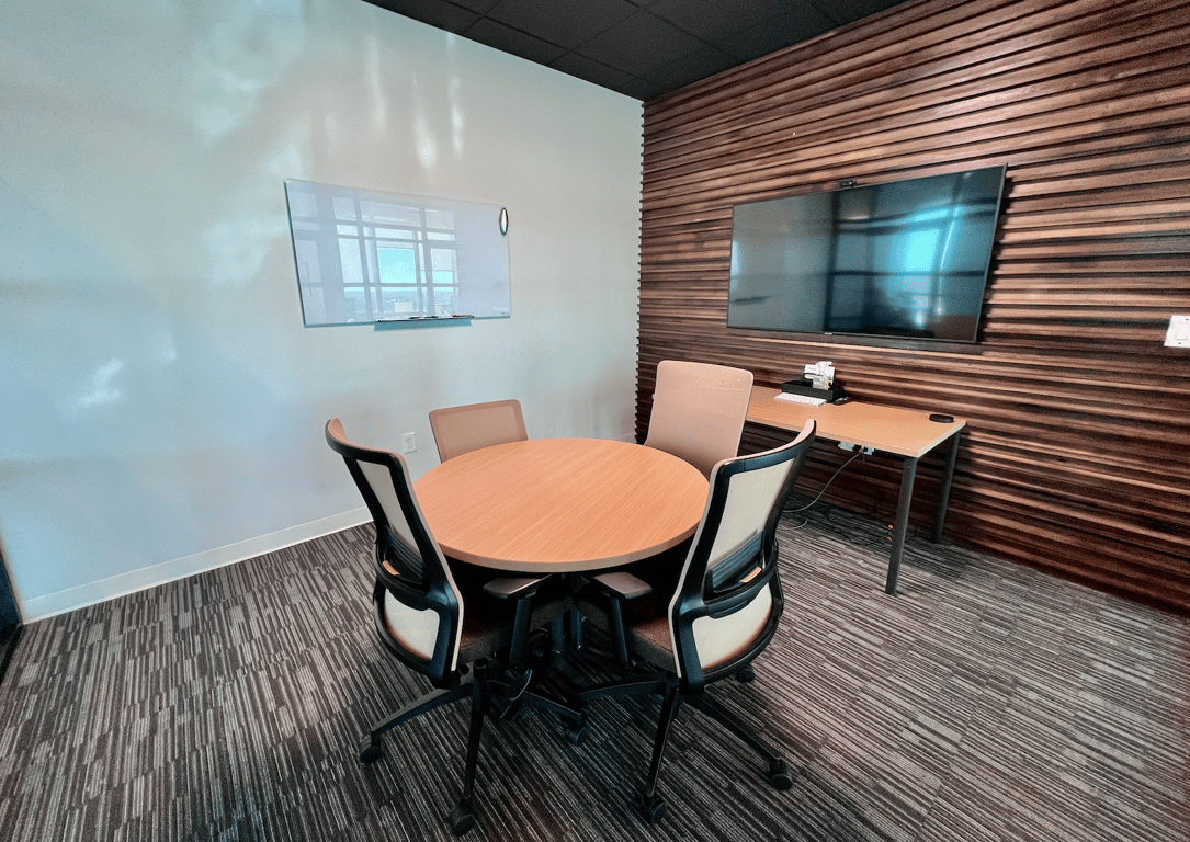 An interior shot of East Meeting Room for 4