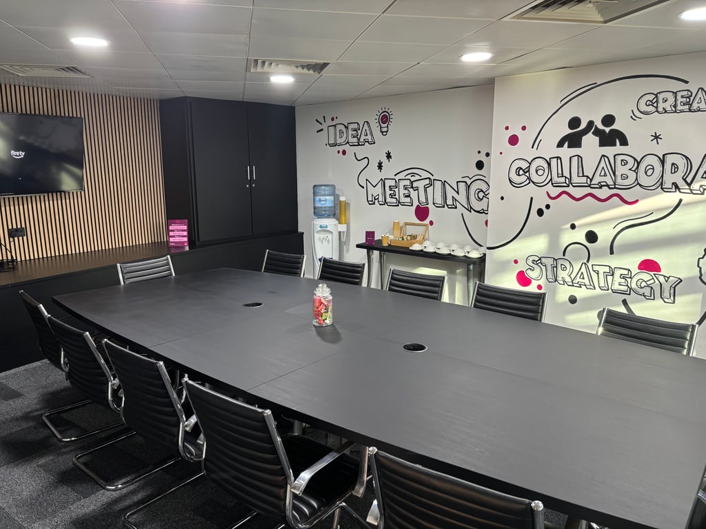 An interior shot of The Conference suite