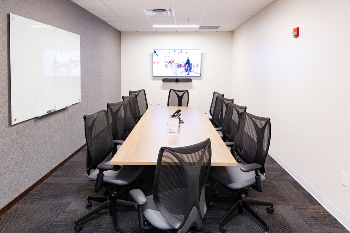 An interior shot of Sargas Boardroom