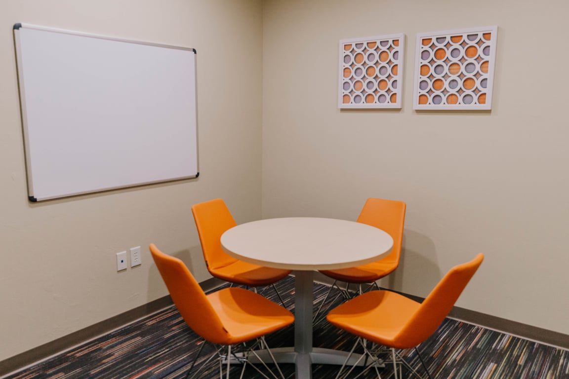 An interior shot of The Venture Room