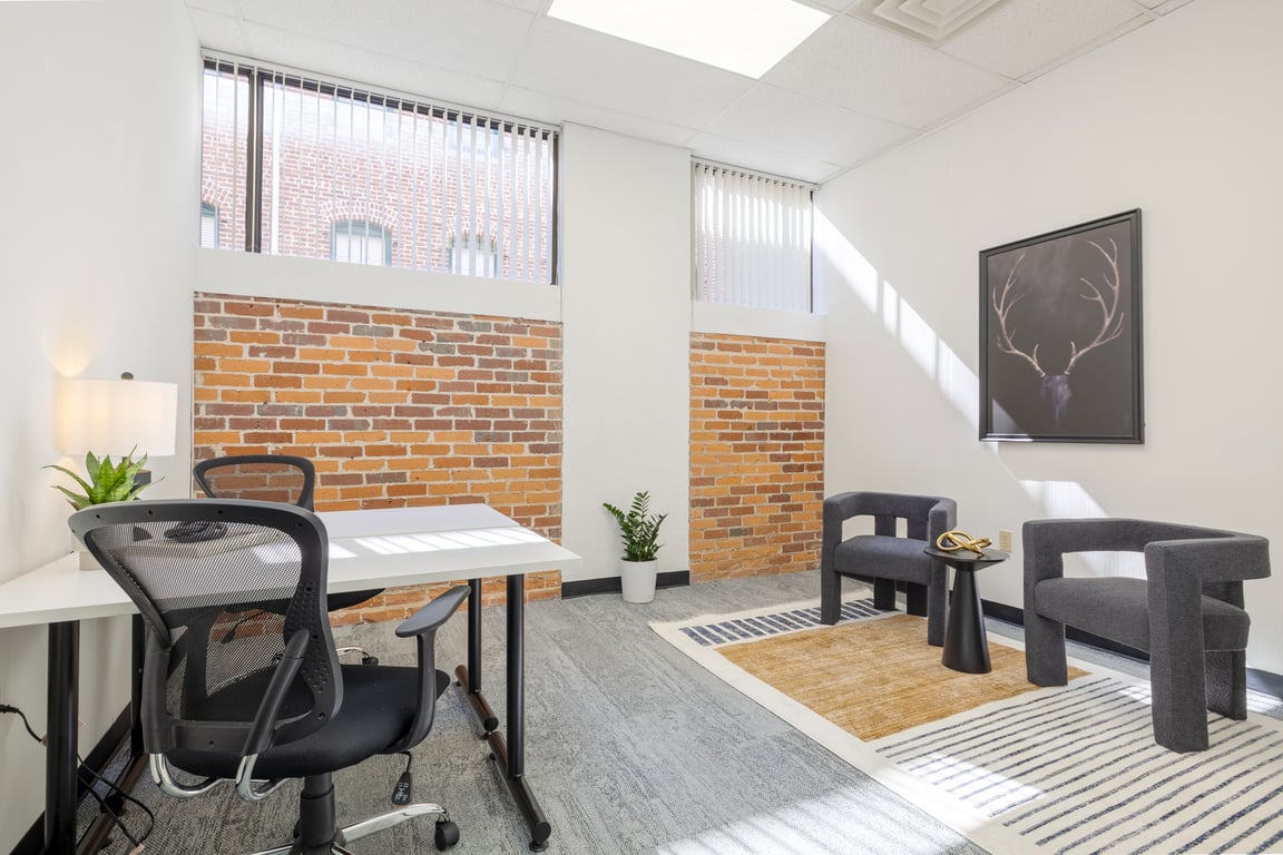 An interior shot of Private Day Office