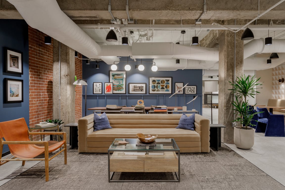 An interior shot of Industrious - Germantown