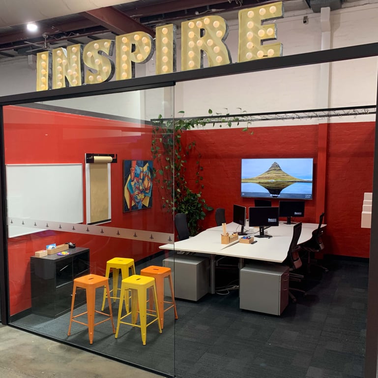An interior shot of Inspire Room